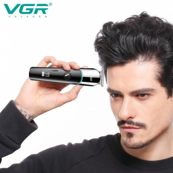 Тример VGR V-291 BLUE 4 Насадки LED Display Тример VGR V-291 BLUE 4 Насадки LED Display