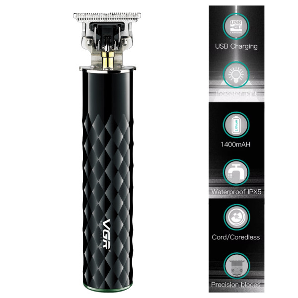 Тример VGR V-170 4 Насадки IPX5 Тример VGR V-170 4 Насадки IPX5