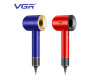 Фен профессиональный VGR V-445 BLUE, 3 уровня обдува, 4 уровня температуры, 1600 Вт, 110000 RPM