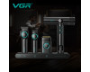 Комплект VGR STEPLERSS RPO 4 IN 1 BLACK, машинка для стрижки (Clipper), триммер, электробритва, фен
