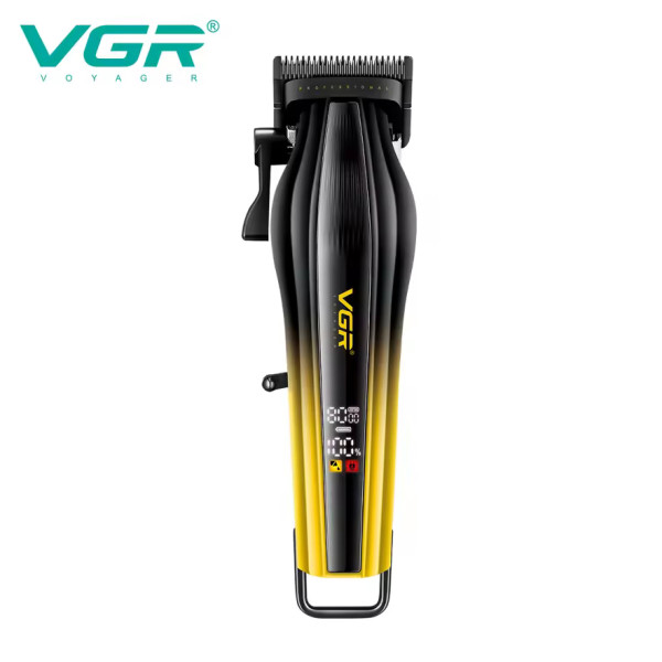 Акумуляторна Машинка Для Стрижки VGR V-273 GOLD 6 Насадок 8000 RPM 3000 mAh LED Display Акумуляторна Машинка Для Стрижки VGR V-273 GOLD 6 Насадок 8000 RPM 3000 mAh LED Display