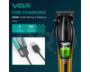 Акумуляторна Машинка Для Стрижки VGR V-273 GOLD 6 Насадок 8000 RPM 3000 mAh LED Display Акумуляторна Машинка Для Стрижки VGR V-273 GOLD 6 Насадок 8000 RPM 3000 mAh LED Display