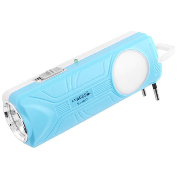 Ліхтар Luxury 1037 1W+5SMD Вбудований Акумулятор ЗУ 220V Ліхтар Luxury 1037 1W+5SMD Вбудований Акумулятор ЗУ 220V