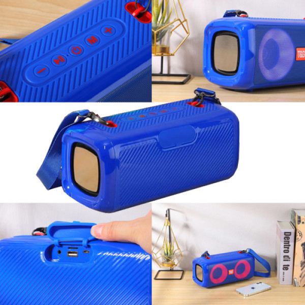 Bluetooth-Колонка TG641 C Функцией Speakerphone Радио Blue;Bluetooth-Колонка TG641 C Функцией Speakerphone Радио Blue;