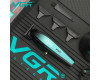 Триммер VGR V-992 GREEN, 9000 RPM, 2000 mAh, 3 насадки, LED display