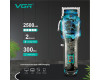 Акумуляторна Машинка Для Стрижки VGR V-685 4 Насадки LED Display Акумуляторна Машинка Для Стрижки VGR V-685 4 Насадки LED Display
