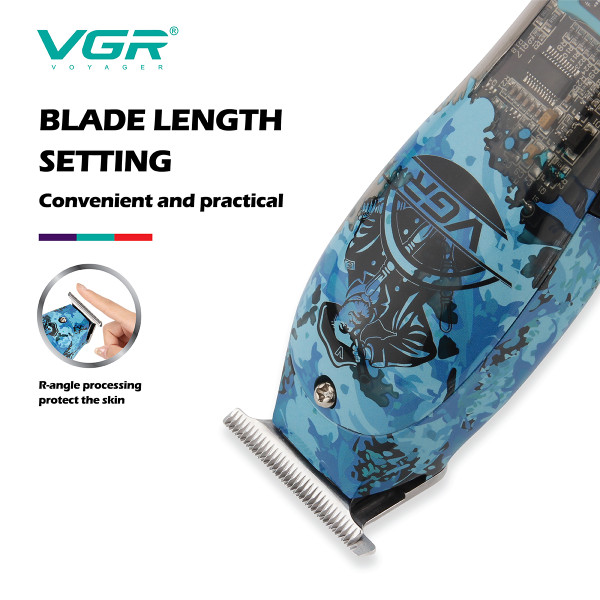 Тример VGR V-923 3 Насадки LED Display Тример VGR V-923 3 Насадки LED Display