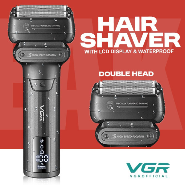 Електробритва VGR V-368 Шейвер Подвійне Лезо LED Display IPX6 Електробритва VGR V-368 Шейвер Подвійне Лезо LED Display IPX6