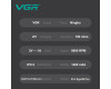 Електробритва VGR V-368 Шейвер Подвійне Лезо LED Display IPX6 Електробритва VGR V-368 Шейвер Подвійне Лезо LED Display IPX6