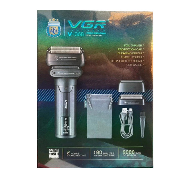 Електробритва VGR V-368 Шейвер Подвійне Лезо LED Display IPX6 Електробритва VGR V-368 Шейвер Подвійне Лезо LED Display IPX6