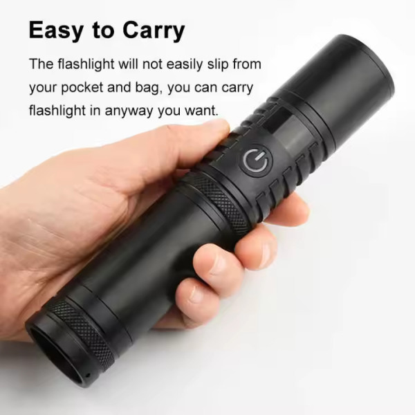 Ліхтар S2304-WHITE LASER LED PM10-TG 1x18650/3xAAA Power Bank ЗУ Type-C Zoom Ліхтар S2304-WHITE LASER LED PM10-TG 1x18650/3xAAA Power Bank ЗУ Type-C Zoom