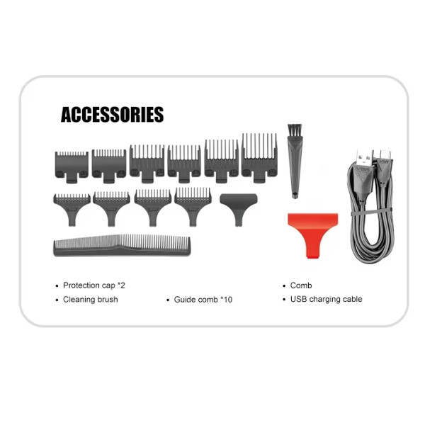 Комплект VGR 2 в 1 V-646 Акумуляторна Машинка Для Стрижки Clipper і Тример Комплект VGR 2 в 1 V-646 Акумуляторна Машинка Для Стрижки Clipper і Тример