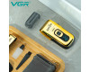 Электробритва VGR V-332 GOLD шейвер, двойное лезвие, триммер, LED Display