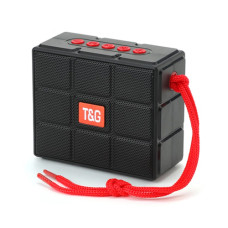 Bluetooth-колонка TG311с RGB ПІДСВІЧУВАННЯМ, speakerphone, радіо, black