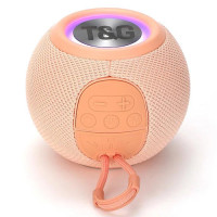 Bluetooth-Колонка TG337 с RGB Подсветкой Speakerphone Радио Pink Bluetooth-Колонка TG337 с RGB Подсветкой Speakerphone Радио Pink