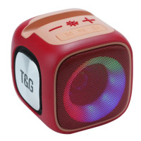 Bluetooth-Колонка TG359 с RGB Подсветкой Speakerphone Радио Red;Bluetooth-Колонка TG359 с RGB Подсветкой Speakerphone Радио Red; Bluetooth-Колонка TG359 с RGB Подсветкой Speakerphone Радио Red;Bluetooth-Колонка TG359 с RGB Подсветкой Speakerphone Радио Red;