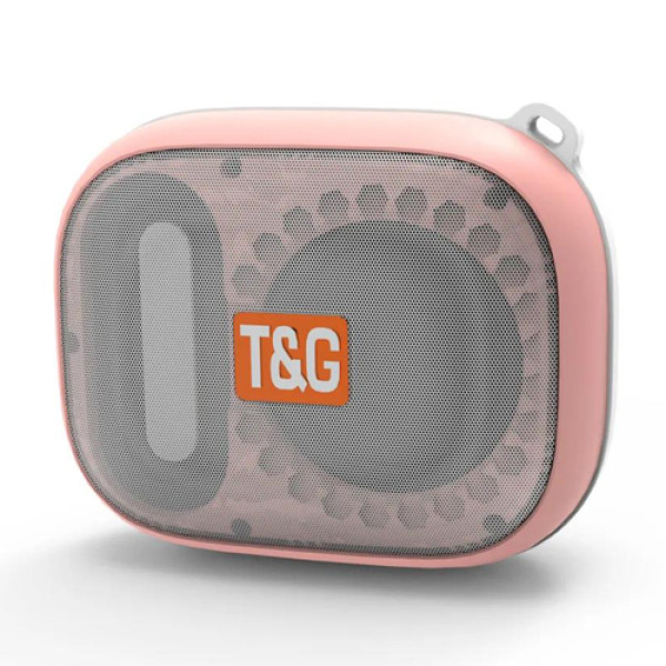 Bluetooth-Колонка TG394 IPX7 c Функцией Speakerphone Радио Pink