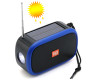 Bluetooth-Колонка TG632 c Функцией Speakerphone Радио Фонарь Солнечная Батарея Blue Bluetooth-Колонка TG632 c Функцией Speakerphone Радио Фонарь Солнечная Батарея Blue