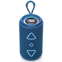 Bluetooth-Колонка TG656 з RGB Підсвіткою Speakerphone Радіо Blue Bluetooth-Колонка TG656 з RGB Підсвіткою Speakerphone Радіо Blue