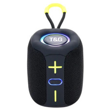 Bluetooth-колонка TG658 с RGB ПОДСВЕТКОЙ, speakerphone, радио, black