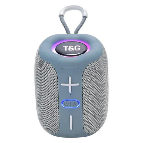 Bluetooth-Колонка TG658 с RGB Подсветкой Speakerphone Радио Grey;Bluetooth-Колонка TG658 с RGB Подсветкой Speakerphone Радио Grey;