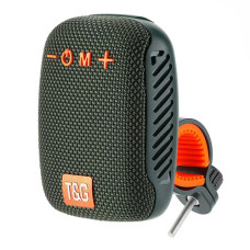 Bluetooth-колонка + ВЕЛОКРІПЛЕННЯ TG392, IPX5, speakerphone, радіо, green