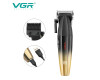 Акумуляторна Машинка Для Стрижки Clipper VGR V-003 GOLD 6 Насадок TURBO Режим 9000 RPM Керамічне Лезо LED Display Акумуляторна Машинка Для Стрижки Clipper VGR V-003 GOLD 6 Насадок TURBO Режим 9000 RPM Керамічне Лезо LED Display