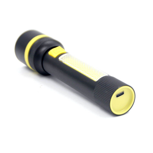 Ліхтар 24094-WHITE LASER LED PM10-TG+COB(White+Red), Li-Ion акумулятор, ЗУ Type-C, zoom
