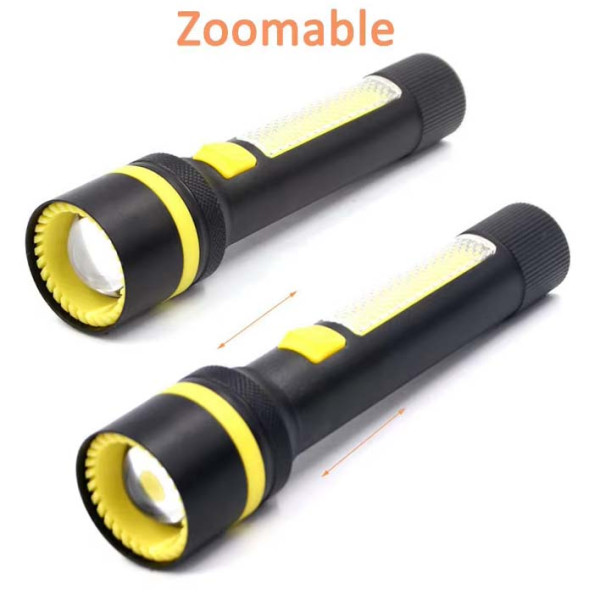 Ліхтар 24094-WHITE LASER LED PM10-TG+COB(White+Red), Li-Ion акумулятор, ЗУ Type-C, zoom