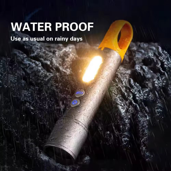 Ліхтар CB-X723-TG+3LED, Li-Ion аккумулятор, 3 фильтра, ЗУ Type-C, zoom, Box