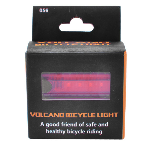 Велосипедна Стоп Мигалка Задня Baisk LED-USB HJ-056-BSK-2275 Червоне Світло