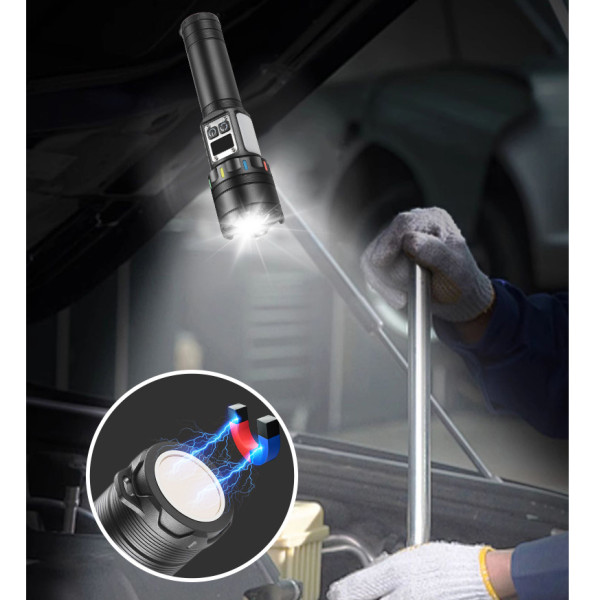 Ліхтар NIGHT VISION FLUORESCENCE CB-A282-TG+COB Li-Ion Акумулятор Power Bank ЗУ Type-C Магніт Zoom Box Ліхтар NIGHT VISION FLUORESCENCE CB-A282-TG+COB Li-Ion Акумулятор Power Bank ЗУ Type-C Магніт Zoom Box