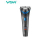 Електробритва VGR V-314 Роторна IPX6 LED Display Електробритва VGR V-314 Роторна IPX6 LED Display