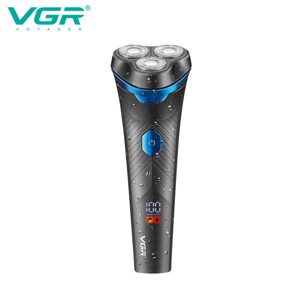 Електробритва VGR V-314 Роторна IPX6 LED Display Електробритва VGR V-314 Роторна IPX6 LED Display