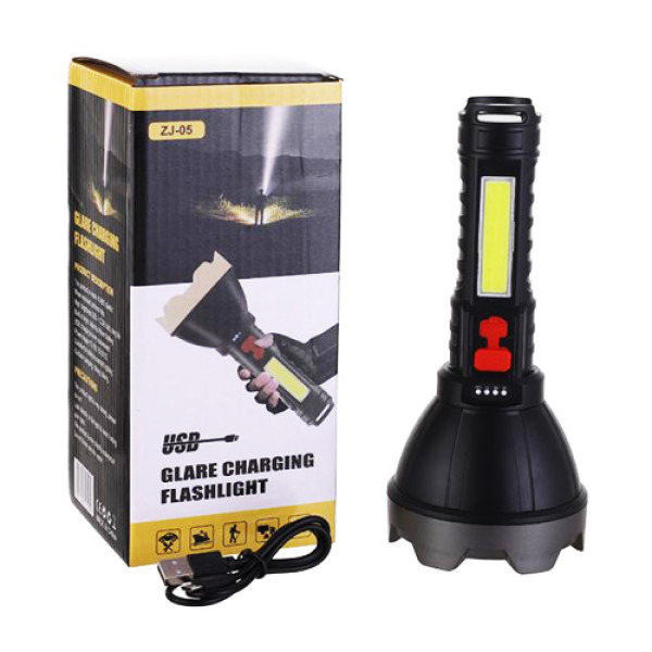 Ліхтар ZJ-05-OSL+COB Li-Ion Акумулятор ЗУ microUSB Box Ліхтар ZJ-05-OSL+COB Li-Ion Акумулятор ЗУ microUSB Box