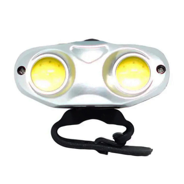 Велоліхтар QX-Q02-2COB, Li-Ion акум., ЗУ microUSB