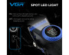 Акумуляторна Машинка Для Стрижки VGR V-001 BLUE 10 Насадок 9000 RPM 4600 mAh LED Light LED Display Акумуляторна Машинка Для Стрижки VGR V-001 BLUE 10 Насадок 9000 RPM 4600 mAh LED Light LED Display