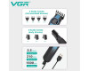 Набор для стрижки VGR 13 в 1 V-173 BLUE, 13 насадок, LED display