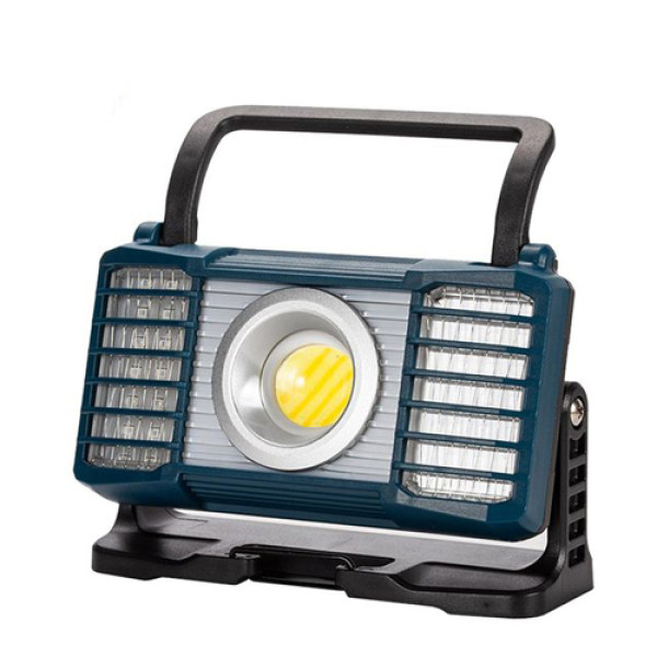 Ліхтар Портативний W880-2-COB White+Red+Blue Power Bank Li-Ion Акумулятор ЗУ Type-C Box