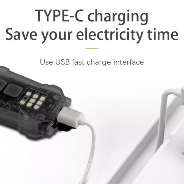 Ліхтар налобний T-018-LM+COB, Li-Ion акумулятор, ЗУ Type-C, магніт, Box