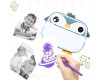 Фотоапарат дитячий з термодруком M05 GREY PENGUIN