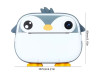 Фотоапарат дитячий з термодруком M05 GREY PENGUIN