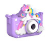Фотоапарат дитячий X2A, PURPLE UNICORN