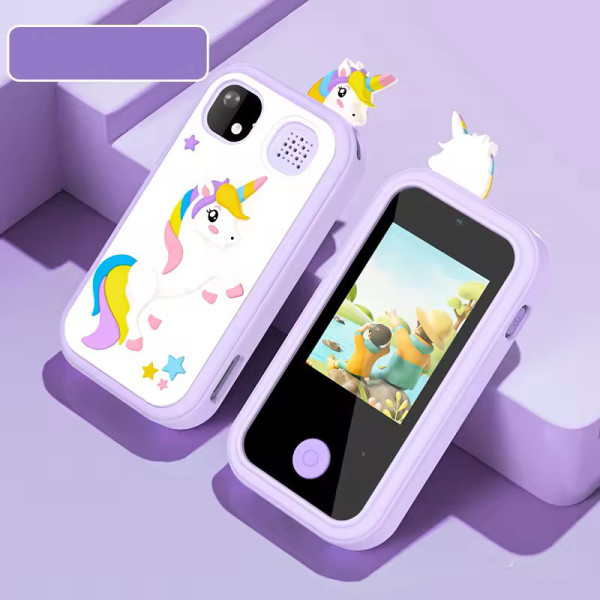 Фотоапарат дитячий H01, PURPLE UNICORN