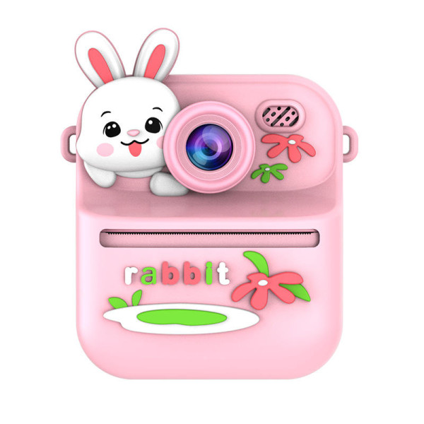 Фотоапарат дитячий миттєвого друку S11, PINK RABBIT