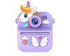Фотоапарат дитячий миттєвого друку S11, PURPLE UNICORN