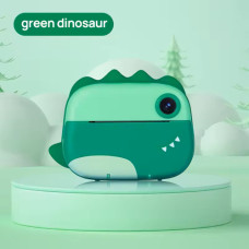 Фотоаппарат детский с термопечатью M05 GREEN DINOSAUR
