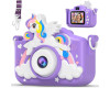 Фотоапарат дитячий X2A, PURPLE UNICORN