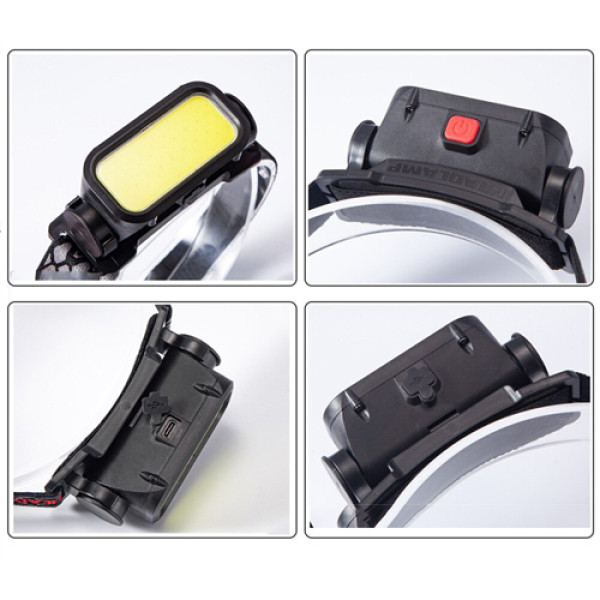 Ліхтар Налобний BL-008+COB White+Red Li-Ion Акумулятор ЗП Type-C Box Ліхтар Налобний BL-008+COB White+Red Li-Ion Акумулятор ЗП Type-C Box