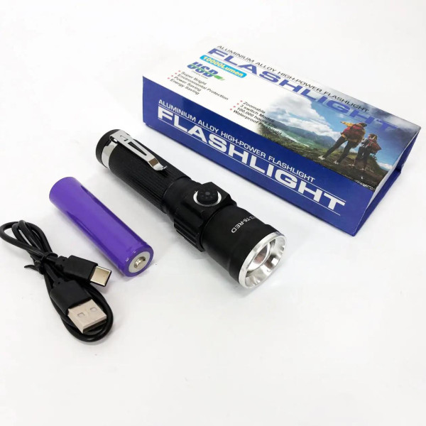 Ліхтар PLD-1812-T6 Red 1x18650 Індикація Заряду ЗУ Type-C Zoom Box Ліхтар PLD-1812-T6 Red 1x18650 Індикація Заряду ЗУ Type-C Zoom Box